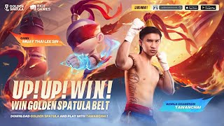 Muay Thai Lee Sin Challenge  Play with Tawanchai  Golden Spatula [upl. by Ranip]