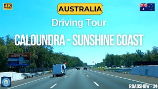 Amazing Driving Tour from Brisbane to Caloundra  Sunshine Coast  4K UHD Wonderful World [upl. by Sabir105]