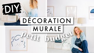 DIY DECORATION MURALE PETIT BUDGET [upl. by Assyram292]