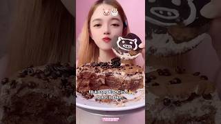 🐷ASMR MUKBANG CAKE🎂 SHORT VIDEO MUKBANG CAKE CHINA by Riayayariya [upl. by Abixah]