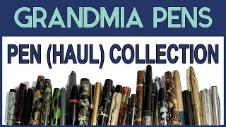 PEN HAUL COLLECTION [upl. by Hwang]