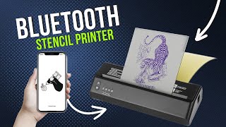 Wireless Tattoo Stencil Printer Review  Unboxing 2024 [upl. by Aroz]