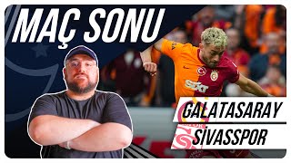 Galatasaray  Sivasspor  Maç Sonu Değerlendirmesi  Türkiye ve Dünyadan Liglere Bakış [upl. by Elylrac]