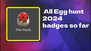 All egg hunt 2024 badges so far part 2 [upl. by Paolina]