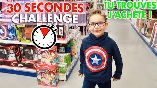 30 SECONDES CHALLENGE  Tu trouves je te lachète [upl. by Landry890]