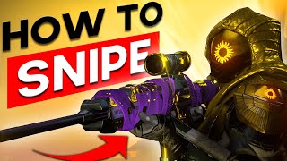 Sniping Guide for Destiny 2 PvP [upl. by Akirderf]