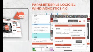 OBBC  WinDiagnostics Modifier les paramètres du logiciel [upl. by Aedni]