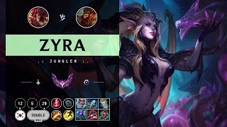 Zyra Jungle vs Wukong  KR Master Patch 1410 [upl. by Camus455]