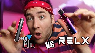 GUERRA DE PODS  MY BLU vs RELX  EL MEJOR KIT DE VAPE PARA EMPEZAR A VAPEAR [upl. by Nicoli572]