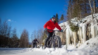 Fatbike Tremblant  Chalet des Voyageurs [upl. by Shauna]