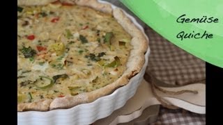 Kochen mit LadyLandrand  Frühlingsküche  Gemüse Quiche [upl. by Nnad]