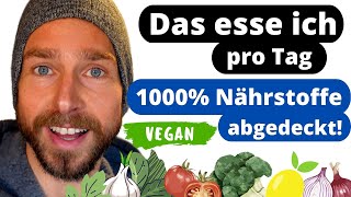 Das esse ich täglich  1000 Nährstoffe vegan abgedeckt Wildkräuter Sprossen Salat  Rezepte [upl. by Lenci]