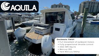 2022 Aquila 36  Dockmate Wireless Remote Control [upl. by Aniroz]