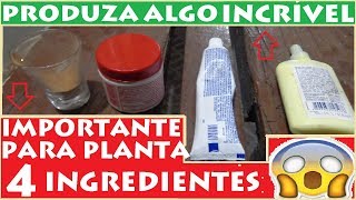 Como fazer a melhor pasta cicatrizante de plantas fácil e caseira [upl. by Dugald]