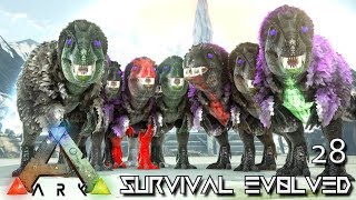 ARK SURVIVAL EVOLVED  DARKSTAR ARMY BREEDING amp MUTATIONS   ARK EXTINCTION ETERNAL E28 [upl. by Omero]