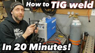 Learning how to TIG weld made easy [upl. by Corabel]