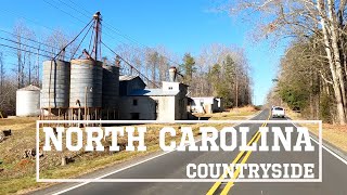 Driving the countryside in North Carolina Relaxing Drive [upl. by Dinsdale]