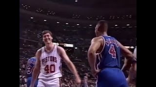 Bill Laimbeer Takes One Final Shot at Rick Mahorn [upl. by Adler]