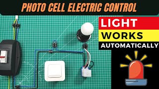 PREVIEW PHOTOCELL MASKO 220 VOLT 3 AMPER  PHOTOCELL SENSOR DIAGRAM CABLE CONNECTION [upl. by Nidla]