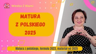 Matura z polskiego 2025 Witamy maturzystów 2025 [upl. by Fesoj]