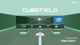 CubeField plane Flight Ps1 menu [upl. by Corso]