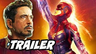 Captain Marvel Trailer 3  Avengers Easter Eggs Breakdown [upl. by Anhej438]