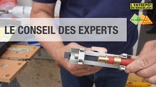 Le conseil des Experts  Installer un raccord à glissement sur tube PER [upl. by Lipfert]