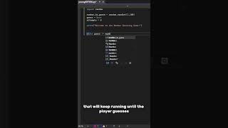 Creating a Simple Python Game futureofstem science young4stem Y4S python computerscience [upl. by Abert720]