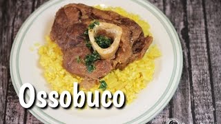 Ossobuco z risotto alla milanese [upl. by Aynav]