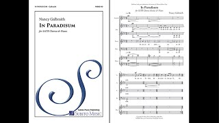 Nancy Galbraith – In Paradisum – Music amp Score – 4K [upl. by Atined]