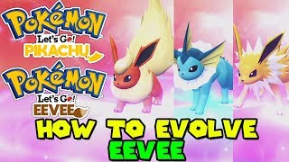 How To Evolve Eevee Into All Forms In Pokémon Go [upl. by Fattal881]