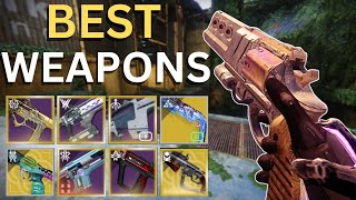 The 14 Best Weapons For PvP  God Roll Guide [upl. by Ddej]