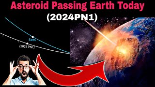 Asteroid hitting earth today Asteroid passing earth Live Orbiting 2024PN1 Jet propulsion laboratory [upl. by Lehte]