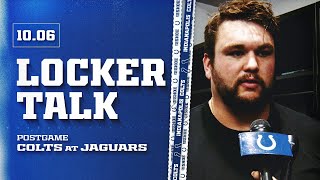 Locker Talk Quenton Nelson Zaire Franklin  Week 5 Postgame at Jaguars [upl. by Atinna]