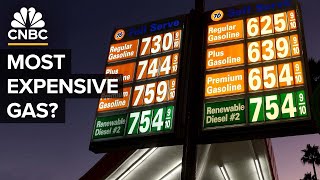 Why Gas Is So Expensive In California [upl. by Truk238]