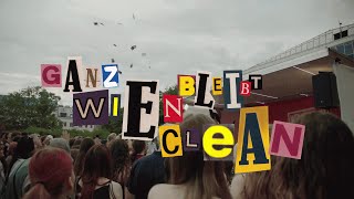 ben clean  Ganz Wien bleibt clean Official Video [upl. by Nareht]