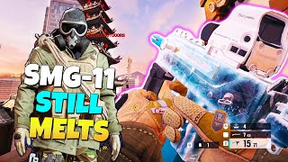 SMG11 Still Melts People  Rainbow Six Siege [upl. by Idoc]