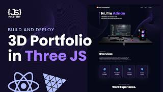 Build and Deploy an Amazing 3D Web Developer Portfolio in React JS  Beginner Threejs Tutorial [upl. by Jeroma939]