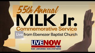 55th Annual MLK Jr Commemorative Service from Ebenezer Baptist Church  LiveNOW from FOX [upl. by Chalmers]