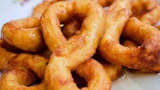 DIY Receta cubana Buñuelos en almibarBuñuelos de yucaBuñuelos cubanos [upl. by Burnley]