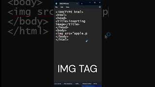 How To Insert Image  HTML Tutorial html [upl. by Cecile97]