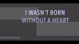 Faouzia  Born Without A Heart Lyric Video [upl. by Vilma]