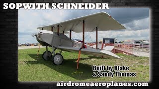 Sopwith Schneider Sopwith Tabloid Airdrome Aeroplanes Sandy amp Blake Thomas builders pilots [upl. by Ecart]