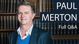 Paul Merton  Full QampA at The Oxford Union [upl. by Anik]