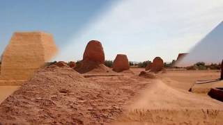 The pyramids of the Garmantes civilization in southern Libya [upl. by Ainaj917]