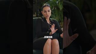 Georgina Talks About Ronaldo Jr Dating Delfina 😮 shorts [upl. by Sherrard]