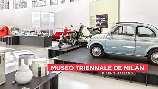 Mueso Triennale Milán Italia Piezas internacionales de diseño italiano [upl. by Pesvoh]