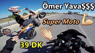 İstanbul Park Yolu 3lü Combo Tek Teker Bol Aksiyon  MotoVlog59 [upl. by Aiksa]