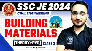 3 Bricks and Brick Masonry  building material 1  SSC je 2024  Civil Engineering By Avnish sir [upl. by Amethist]