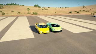 Lamborghini Gallardo SUPERLEGGERA vs DIABLO SV  DRAG RACE Forza Horizon 3 [upl. by Rez]